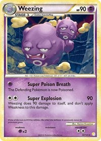 Weezing (34) - HeartGold SoulSilver (HS)