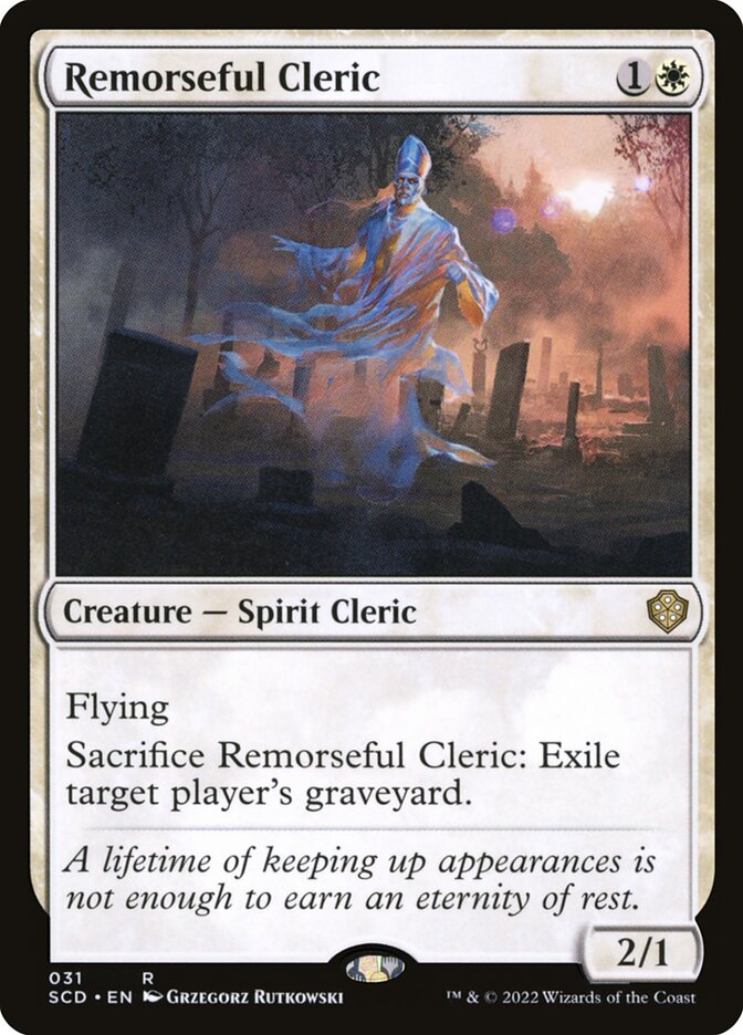 Remorseful Cleric (31) - Starter Commander Decks (SCD)