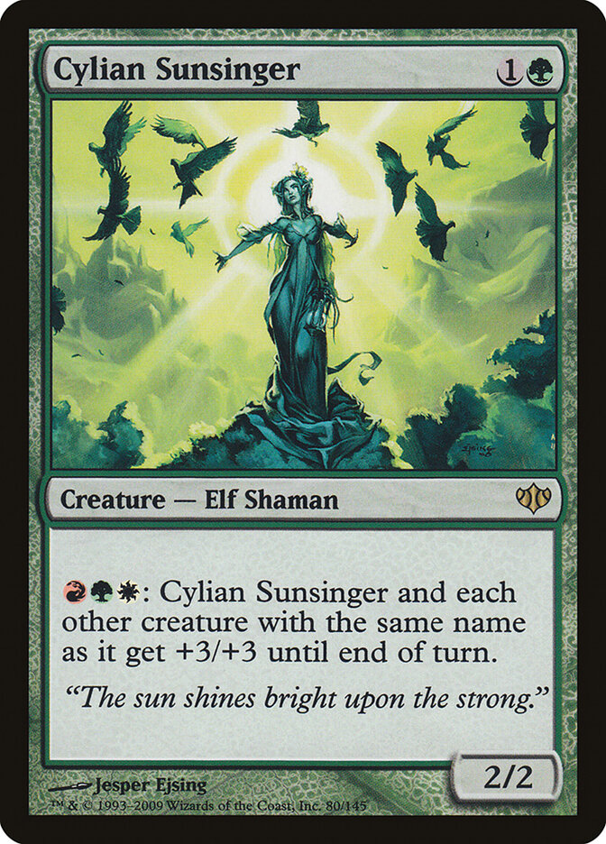 Cylian Sunsinger (80) - Conflux (CON)