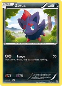 Zorua (70) - Black and White (BLW)
