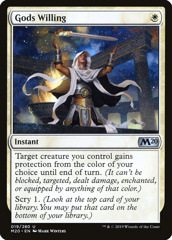 Gods Willing (19) - Core Set 2020 (M20)