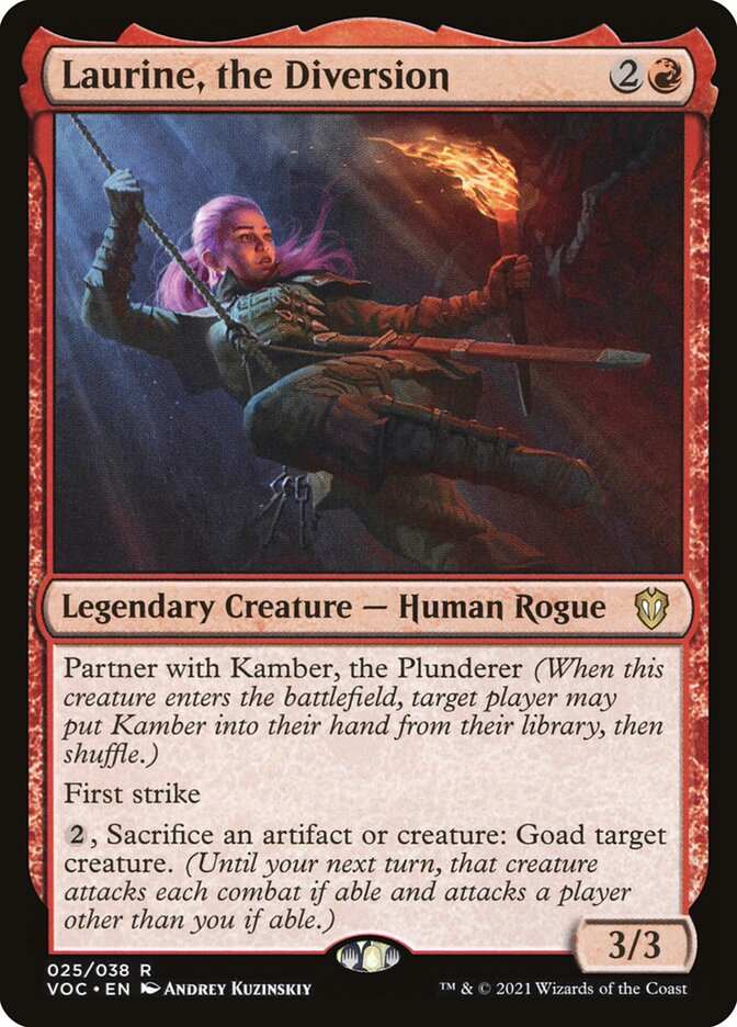 Laurine, the Diversion (25) - Crimson Vow Commander (VOC)