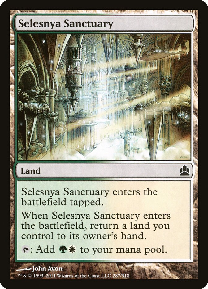 Selesnya Sanctuary (287) - Commander 2011 (CMD)