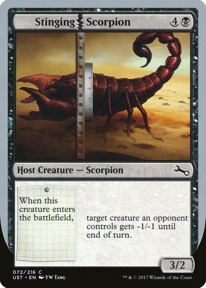 Stinging Scorpion (72) - Unstable (UST)
