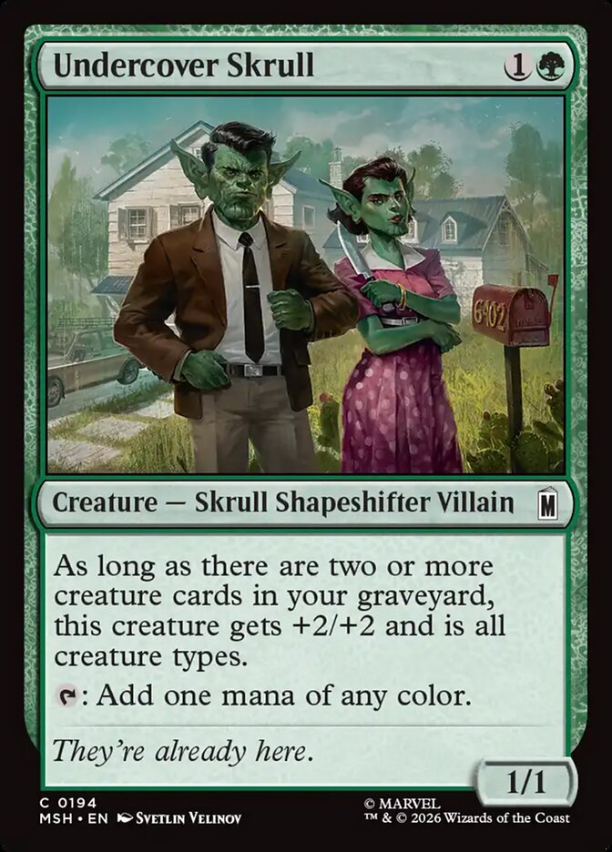 Undercover Skrull (194) - Marvel Super Heroes (MSH)