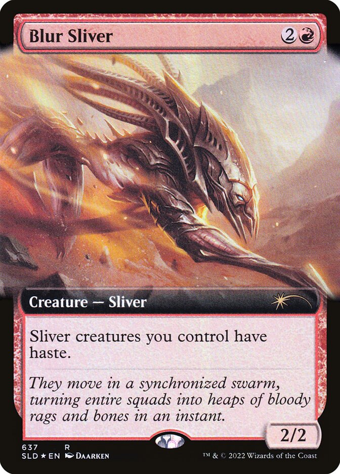 Blur Sliver (637) - Secret Lair Drop (SLD)