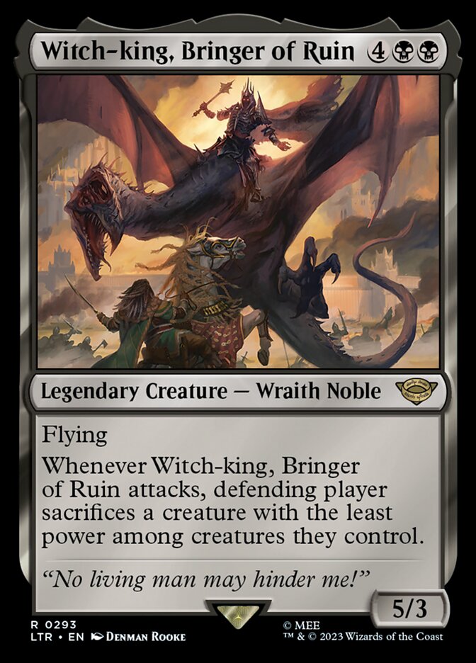 Witch-king, Bringer of Ruin (293) - The Lord of the Rings: Tales of Middle-earth (LTR)