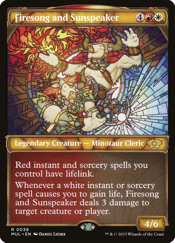 Firesong and Sunspeaker (39) - Multiverse Legends (MUL)