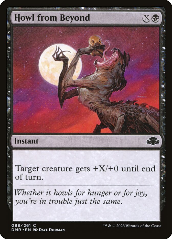 Howl from Beyond (88) - Dominaria Remastered (DMR)