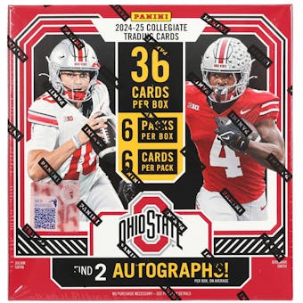 2025 Panini NIL The Ohio State University Football Hobby Box