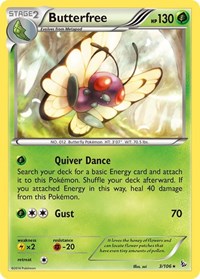 Butterfree (3) - XY - Flashfire (FLF)
