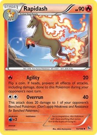 Rapidash (15) - XY - Flashfire (FLF)