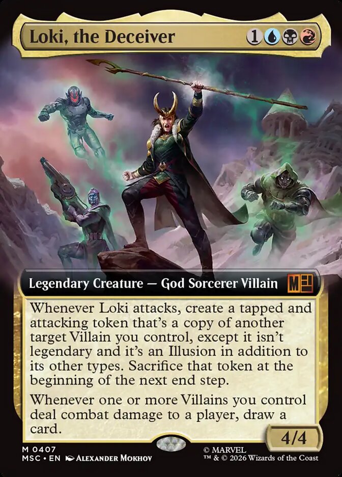 Loki, the Deceiver (407) - Marvel Super Heroes Commander (MSC)