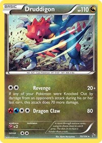 Druddigon (70) - XY - Flashfire (FLF)