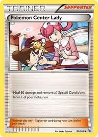 Pokemon Center Lady (93) - XY - Flashfire (FLF)