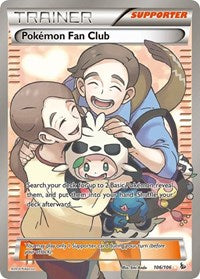 Pokemon Fan Club 106 Full Art (106) - XY - Flashfire (FLF)
