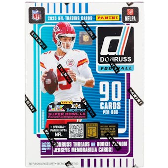 2025 Panini Donruss Football Blaster Box