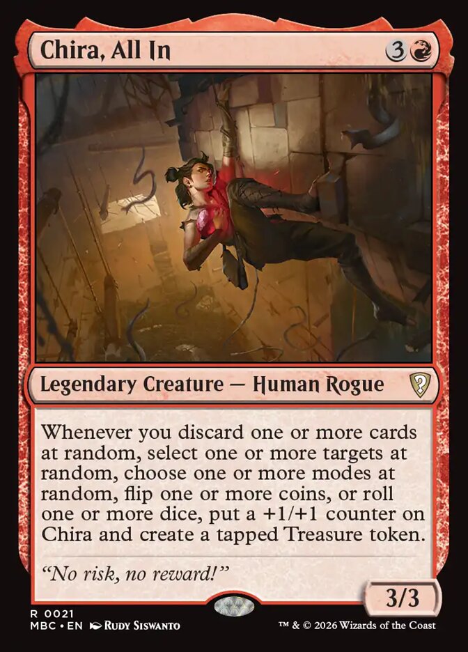 Chira, All In (21) - Mystery Booster Commander Edition (MBC)