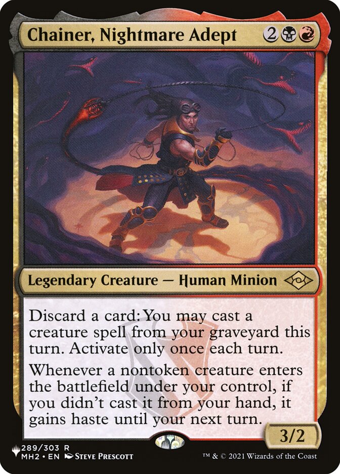 Chainer, Nightmare Adept (MH2-289) - The List (PLST)