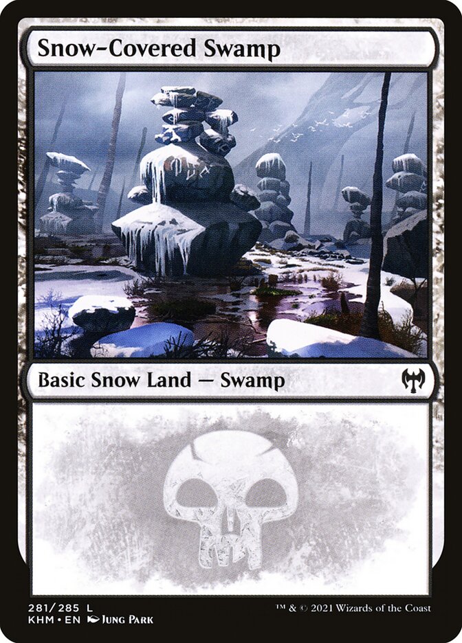 Snow-Covered Swamp (281) - Kaldheim (KHM)