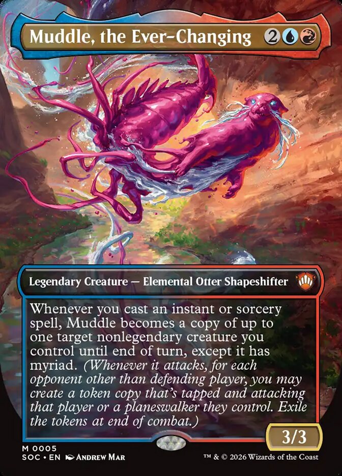 Muddle, the Ever-Changing (5) - Secrets of Strixhaven Commander (SOC)