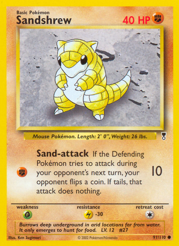 Sandshrew (91/110) - Legendary Collection (LC)