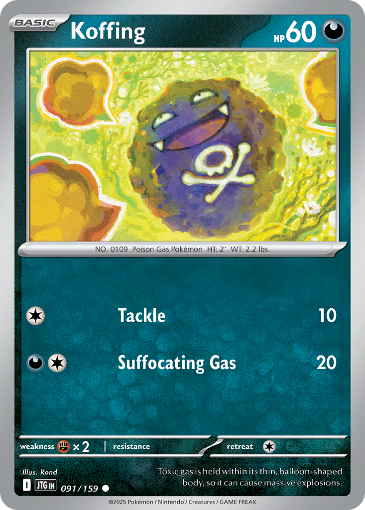 Koffing (91/159) - Journey Together (JTG)