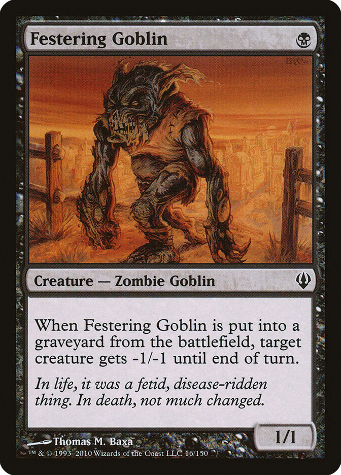 Festering Goblin (16) - Archenemy (ARC)