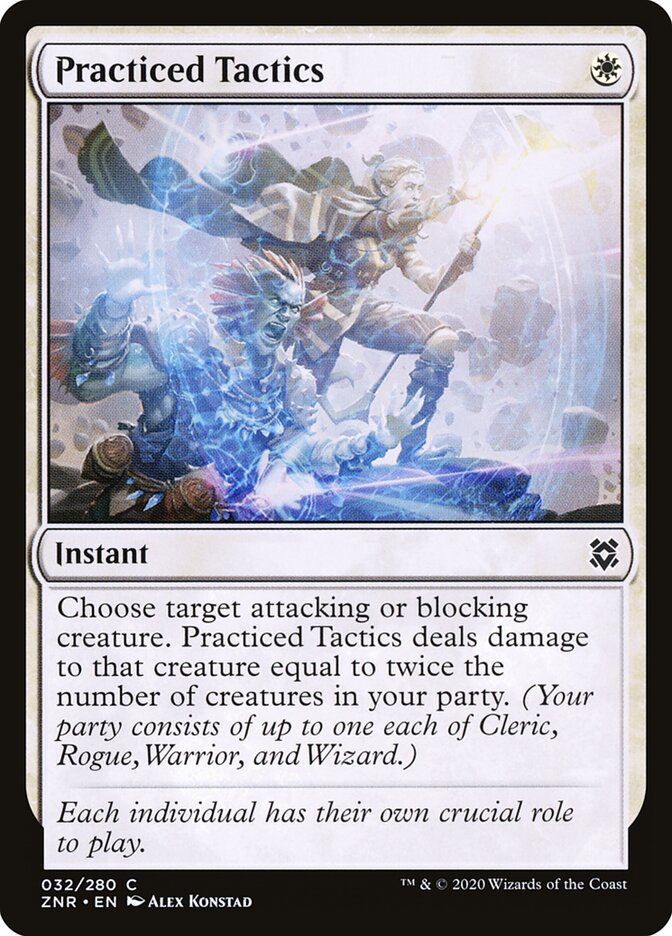 Practiced Tactics (32) - Zendikar Rising (ZNR)