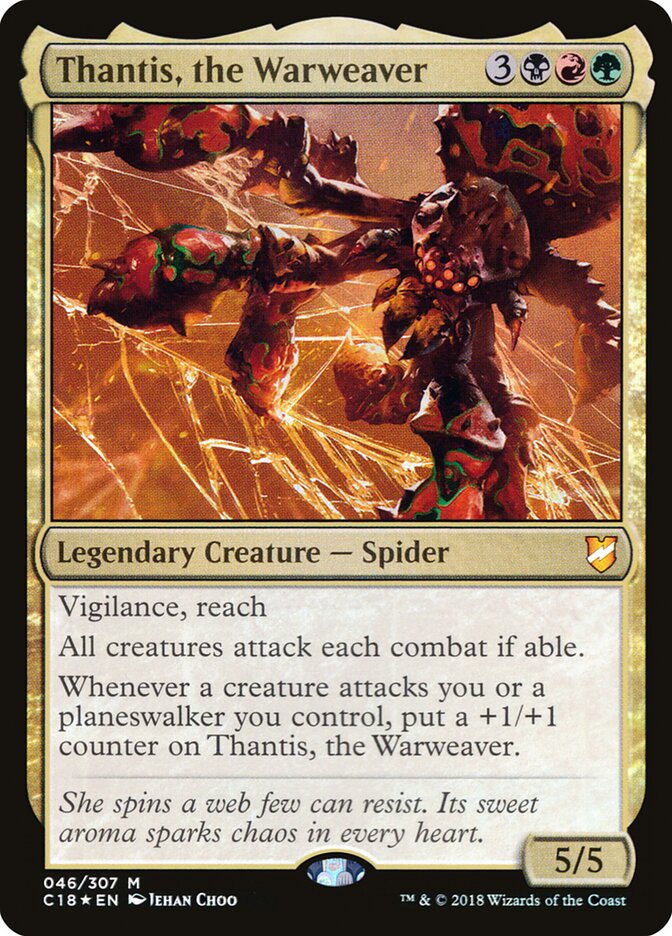 Thantis, the Warweaver (46) - Commander 2018 (C18)