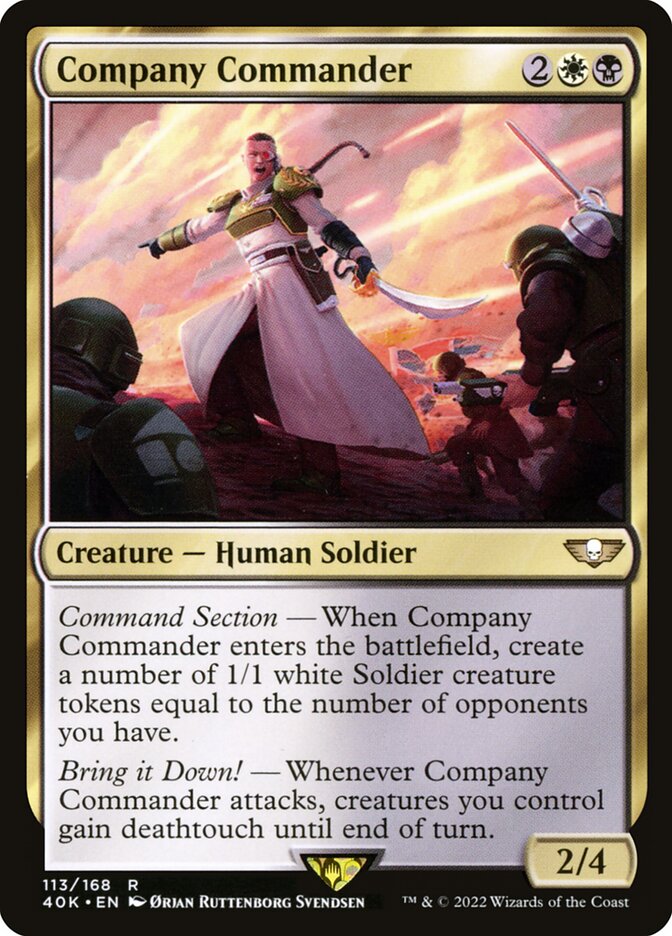 Company Commander (113) - Warhammer 40,000 Commander (40K)