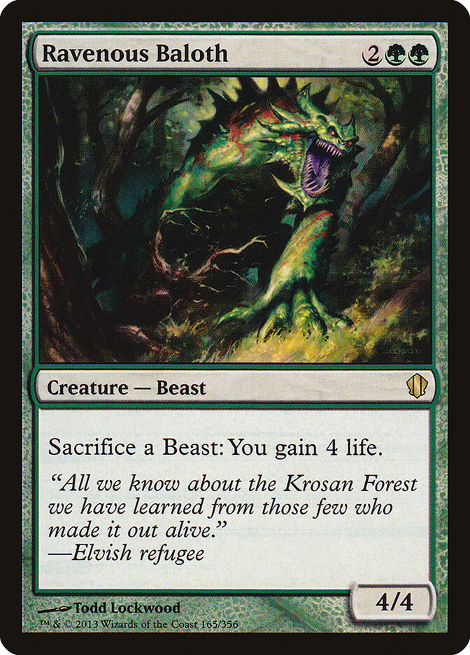 Ravenous Baloth (165) - Commander 2013 (C13)