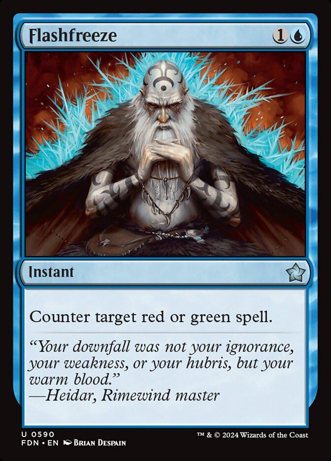 Flashfreeze (590) - Foundations (FDN)