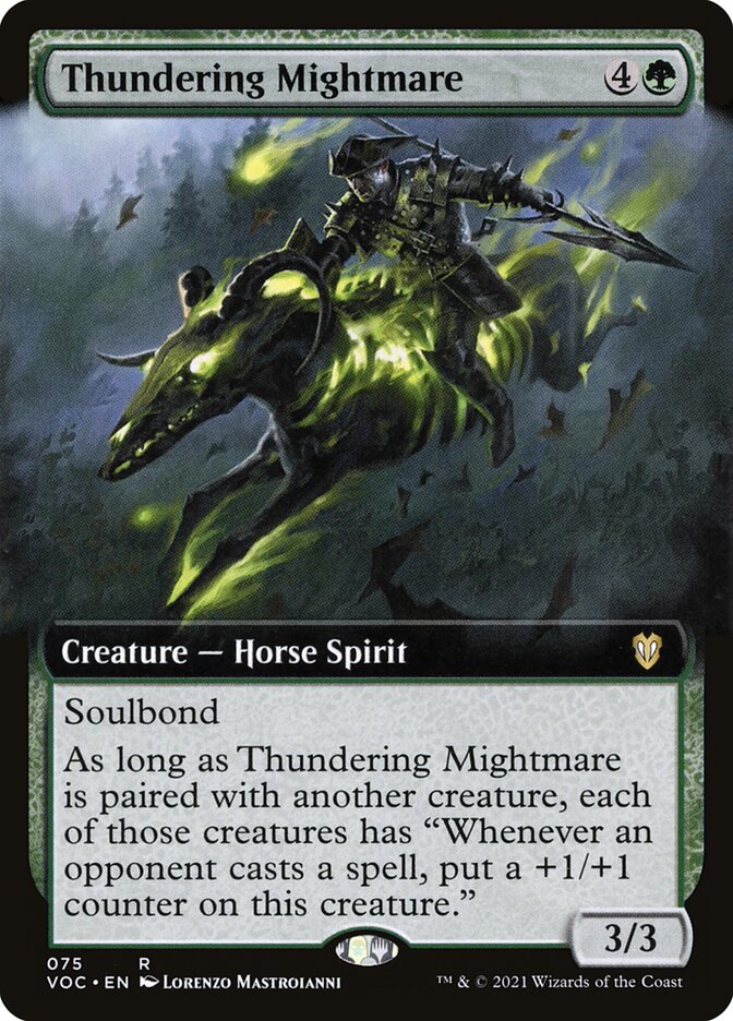 Thundering Mightmare (75) - Crimson Vow Commander (VOC)