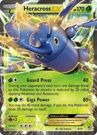 Heracross EX (4) - XY - Furious Fists (FFI)