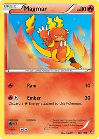 Magmar (10) - XY - Furious Fists (FFI)