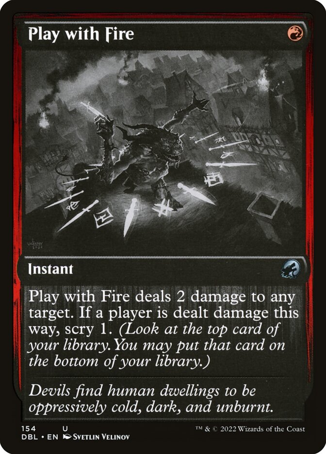 Play with Fire - Innistrad: Double Feature (DBL)