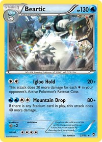 Beartic (22) - XY - Furious Fists (FFI)