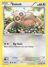 Slakoth (81) - XY - Furious Fists (FFI)