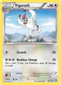 Vigoroth (82) - XY - Furious Fists (FFI)