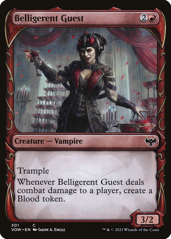 Belligerent Guest (301) - Innistrad: Crimson Vow (VOW)