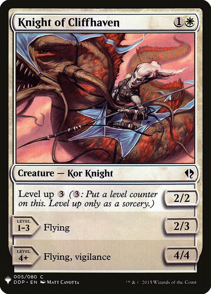 Knight of Cliffhaven (DDP-5) - The List (PLST)