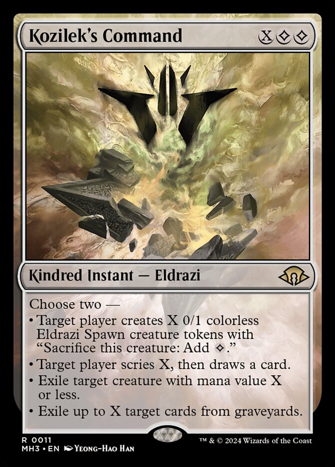 Kozilek's Command (11) - Modern Horizons 3 (MH3)