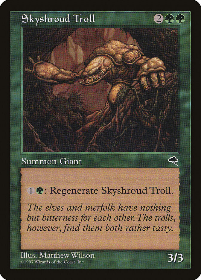 Skyshroud Troll (257) - Tempest (TMP)