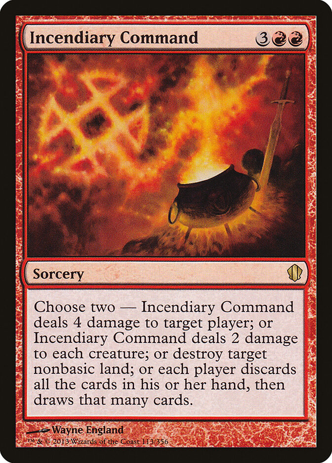 Incendiary Command (113) - Commander 2013 (C13)