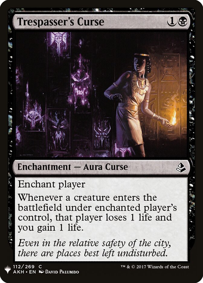 Trespasser's Curse (AKH-112) - The List (PLST)