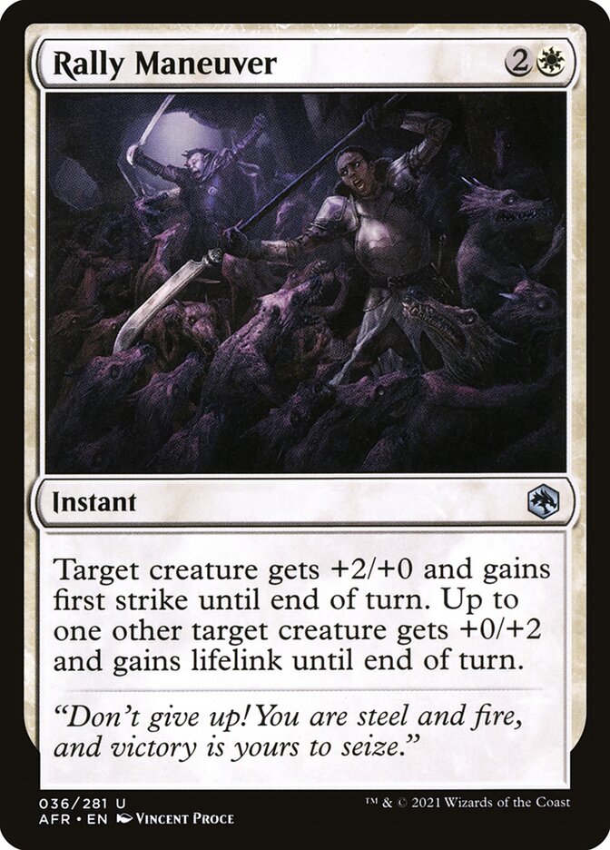 Rally Maneuver (36) - Adventures in the Forgotten Realms (AFR)