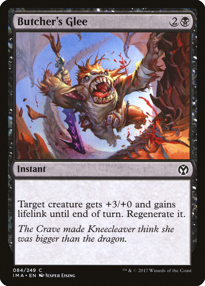 Butcher's Glee (84) - Iconic Masters (IMA)