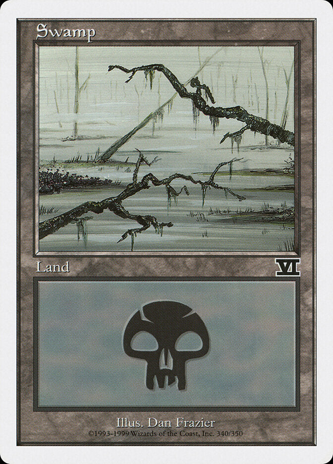 Swamp (340) - Classic Sixth Edition (6ED)