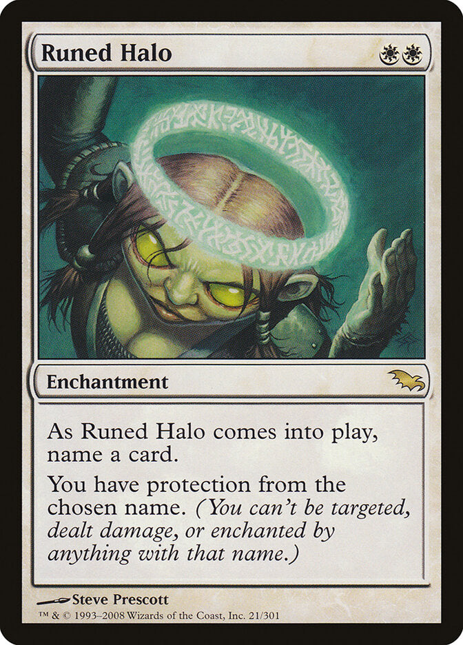 Runed Halo (21) - Shadowmoor (SHM)